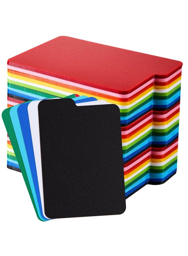 Lewtemi Card Dividers Multicolor Pp Trading Card Page Dividers Playing Separator for Office and Sports Gathering Storage Supplies, 2.6 x 3.8 Inch, 10 Colors(100 Pcs) - Image 1