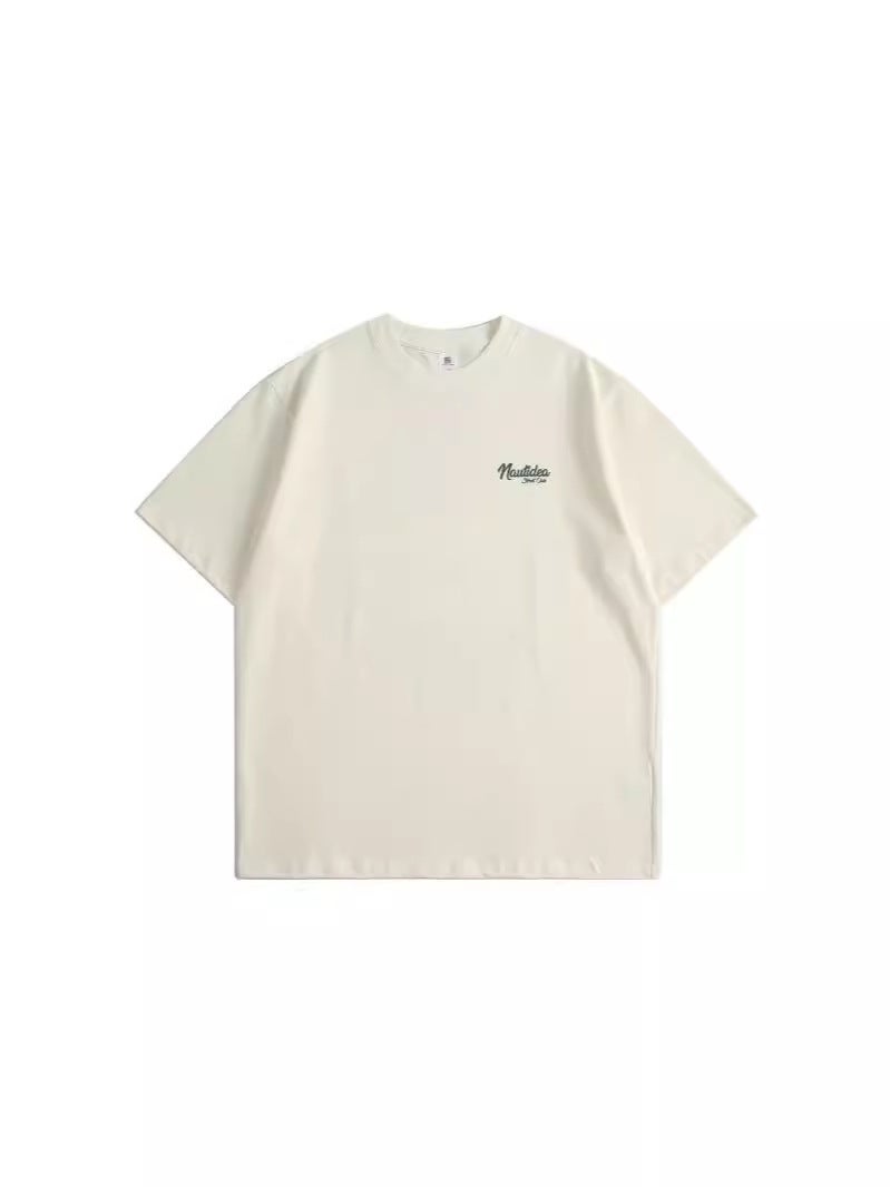 Ruiienrs X Nandchn 2024 American Style Retro Versatile Printed Short Sleeve T5062 - Image 5