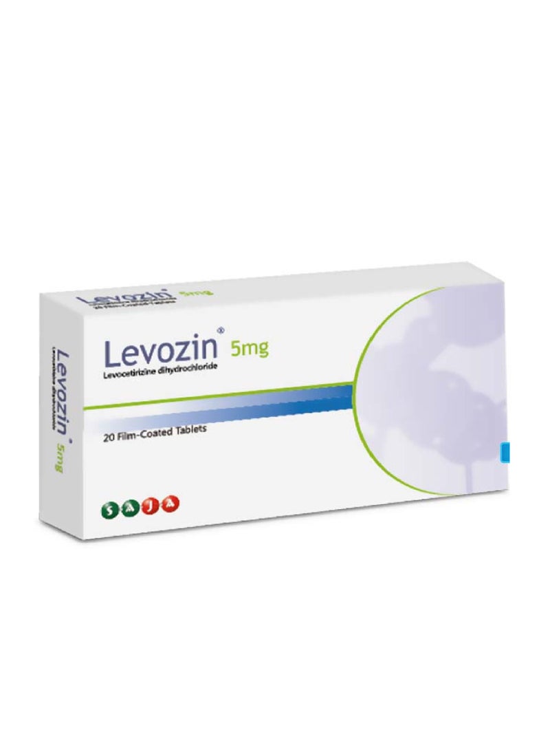SAJA Pharmaceuticals LEVOZIN 5MG TAB 20'S 