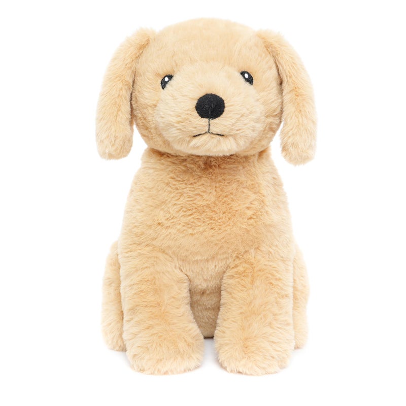 WEIGEDU Labrador Golden Retriever Stuffed Animal Dog Puppy Plush Toy with Embroidered Eyes for Babies Toddlers Kids Adults Ages 1 and Up, No Hard Parts, Machine Washable 12 inches - Image 2