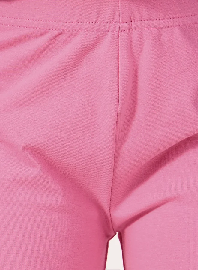Styli Styli Solid Elastic Waistband Leggings