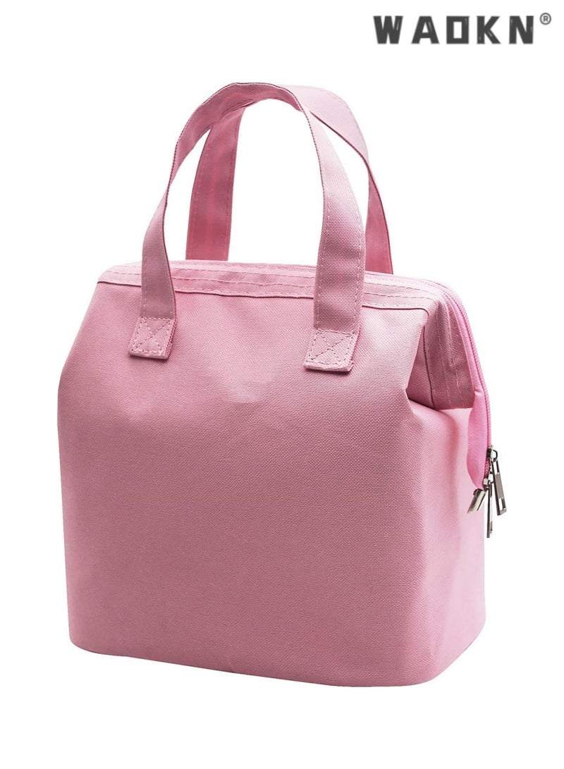 WAOKN Multifunctional Lightweight Simple Lunch Bag Bento Bag Thick Insulated Refrigerated Lunch Handbag Lunch Box Handbag Suitable For Students Women Men Picnic Work Outdoor - Image 1