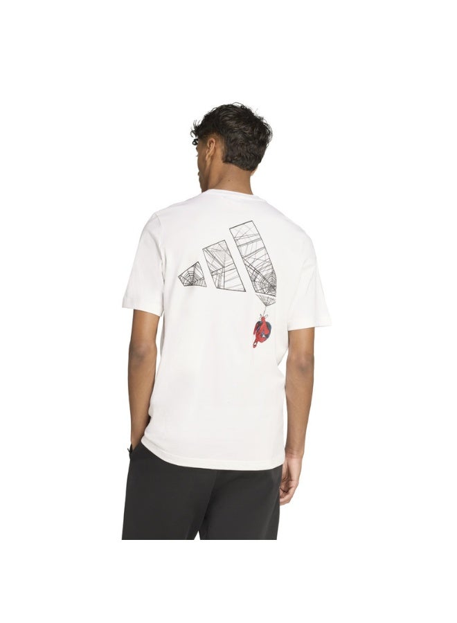 اديداس تيشيرت سبايدرمان أبيض رجالي - Image 3