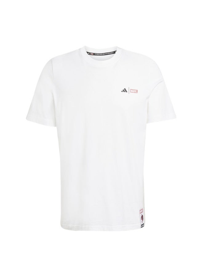 Adidas Marvel Spider-Man Web Logo T-Shirt - Image 2