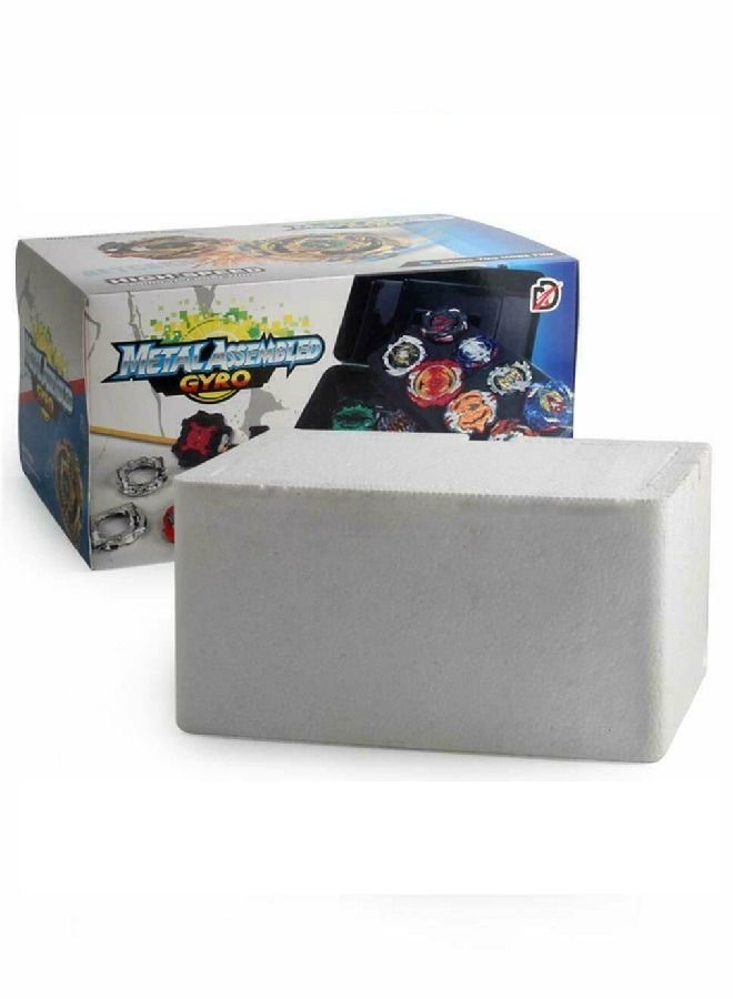 جايرو مجموعة ألعاب بي بليد 12 قطعة صندوق بي بليد بيرست قاذفة أرينا باتل قتال هدايا - Image 3