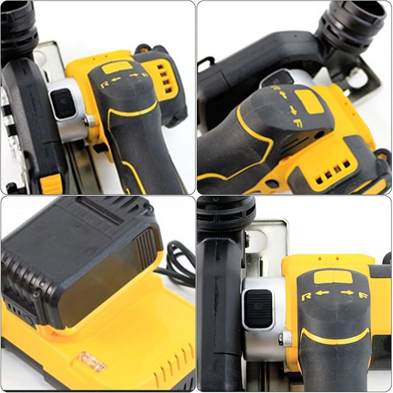 20V Cordless Angle Grinder Brushless Motor 20000RPM For Diamond Cutting Power Tool - Image 4