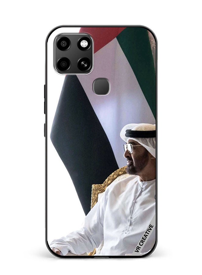 VR CREATIVE Protective Case Cover For Infinix Smart 6 Sheikh Mohamed Bin Zayed Al Nahyan Design Multicolour - Image 1