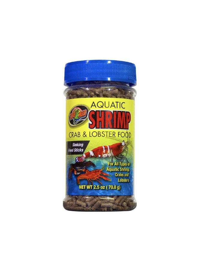 Zoo Med Aquatic shrimp - Crabs & Crayfish Food - 2.5oz