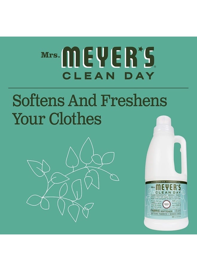 Mrs Meyers Clean Day Mrs. Meyer's Clean Day Fabric Softener - Basil - 32 oz  - Image 3