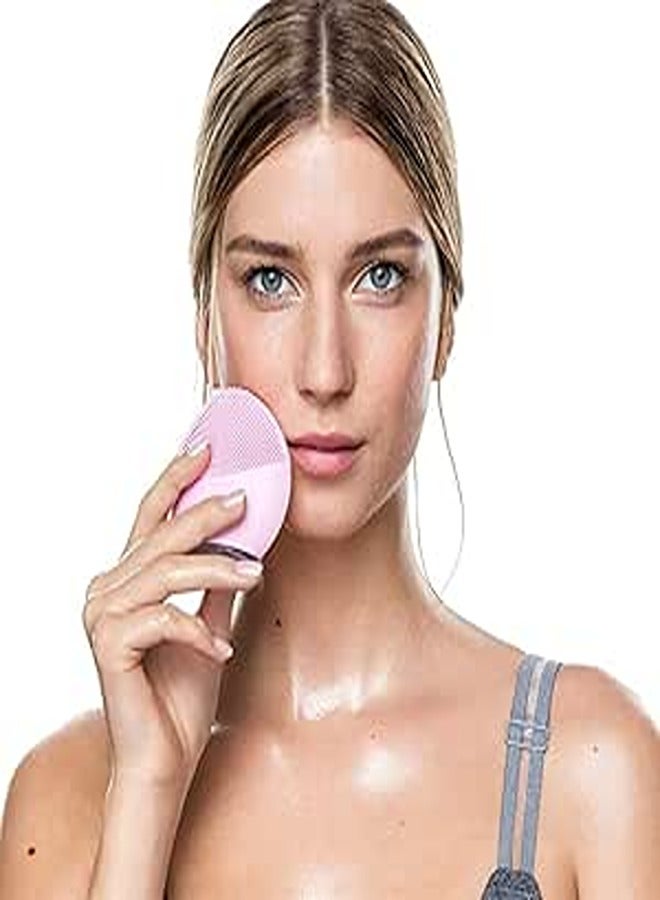 controlled Smart Portable Facial Cleansing and Firming Massage Brush made with Ultra Hygienic Soft Silicone for Every Skin Type USB Rechargeable