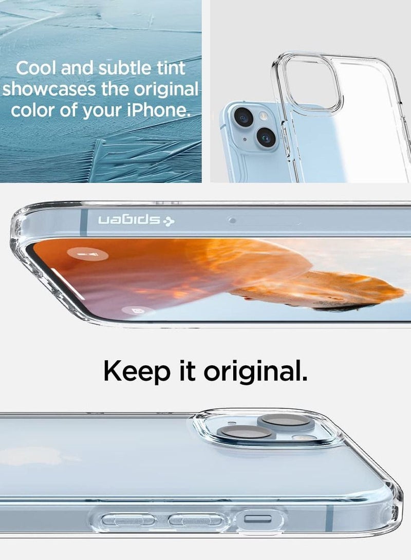 Spigen Ultra Hybrid iPhone 14 Case Cover - Frost Clear - Image 5