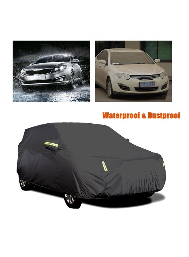 Protective Car Cover With Reflective Strip For SUV Car - Image 5