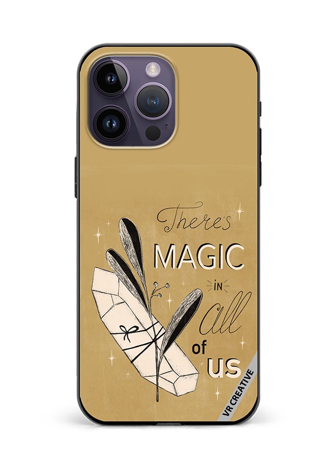 VR CREATIVE Protective Case Cover For Apple iPhone 15 Pro Magic In All Of Us Design Multicolour - Image 1