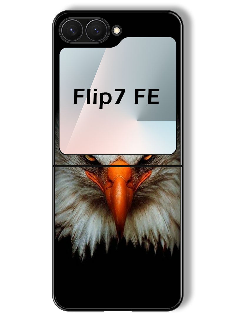 Theodor Case Compatible with Samsung Galaxy Z Flip 7 FE 6.7 Inch Protection Shockproof Bumper Cover Eagle 4 - Image 1