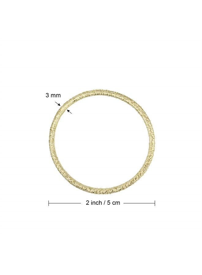 TecUnite 50 Pieces 3mm Hair Ties No-metal Hair Elastics Thin Hair Ties Ropes Ponytail Holders Hair Bands with 50 Pieces Hair Bobby Pins, Hair Accessories for Women Girls - Image 2