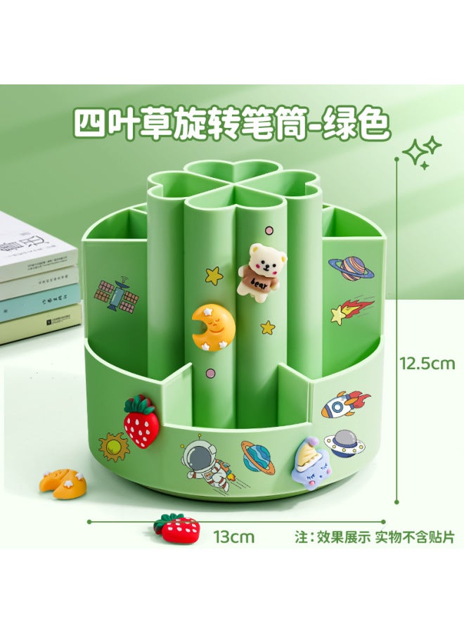 Reverse Pen Holder Creative High And Low Separation Rotatable Multi-functional Simple Modern Storage Container Children's Stationery Light Luxury Storage Box - Image 1