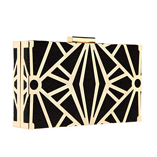 CARIEDO Women Evening Bag Elegant Clutch Purse Exquisite Velvet Metal Hollow out Handbags Prom Wedding Party - Image 2