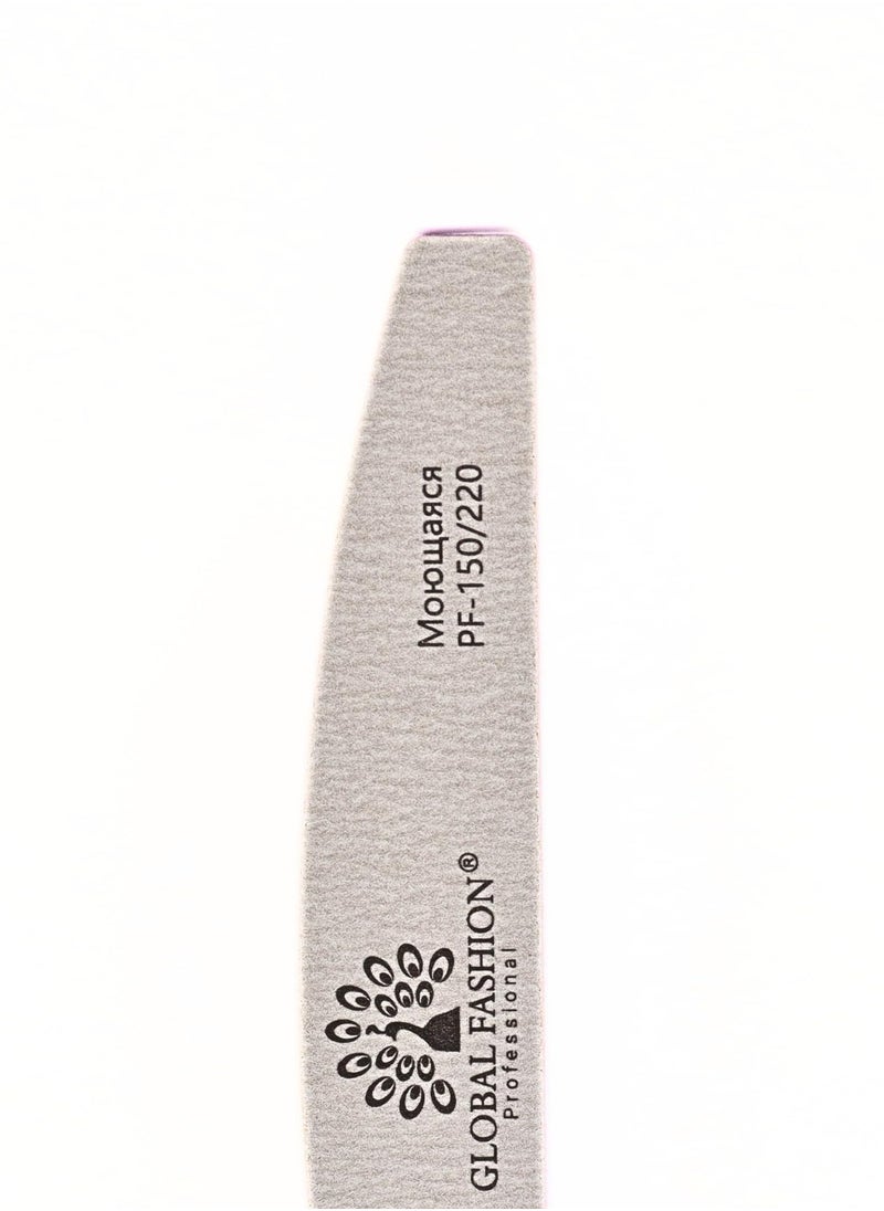 GLOBAL FASHION Global Fashion Professional Nail Files (24 pcs) - Double-Sided Washable 150/220 Grit  - Image 4