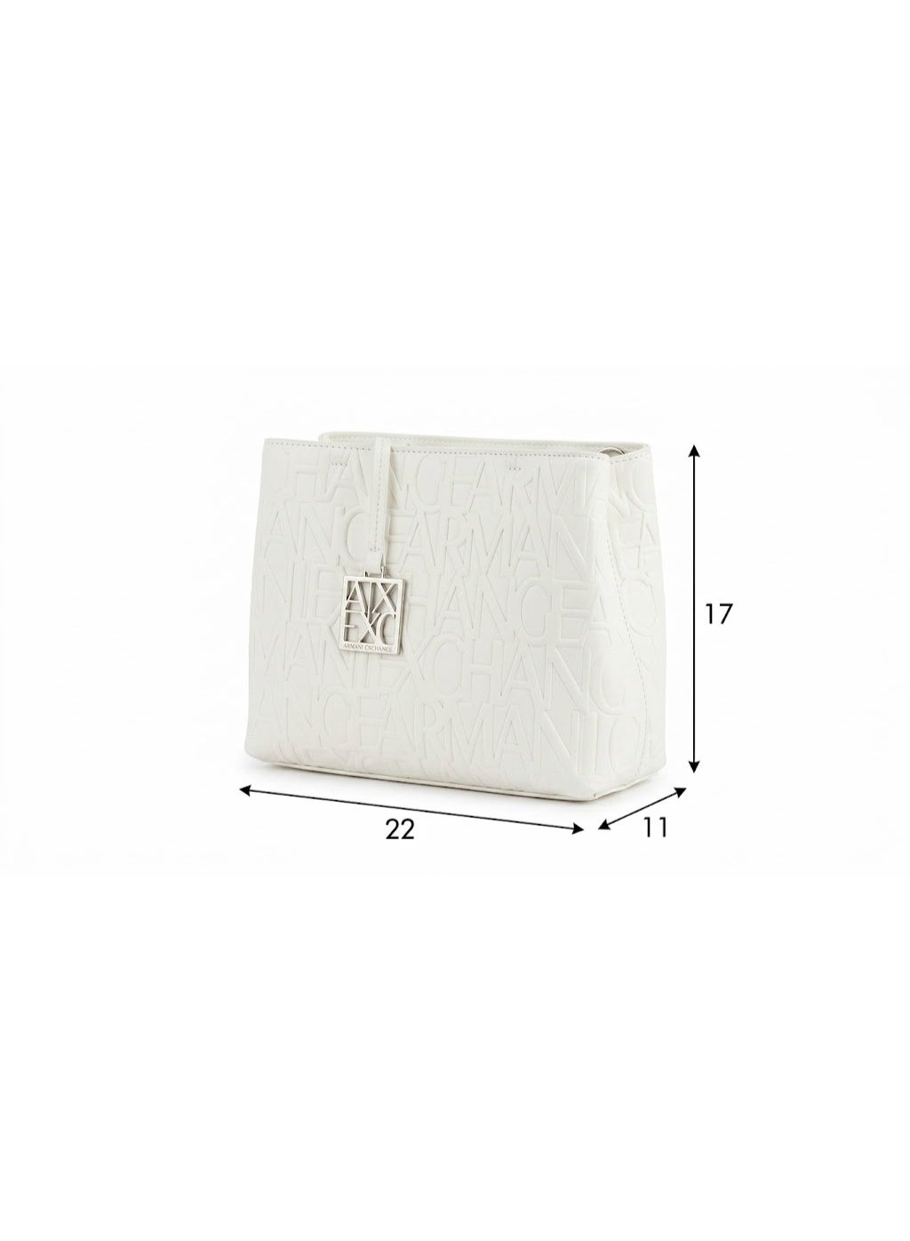 Armani Exchange women's open tote bag