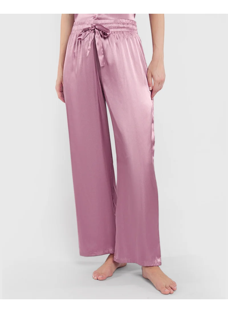 لا سينزا La Senza Sleep Unlined Satin Drawstring Pant