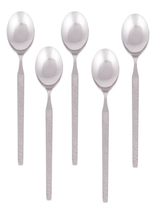 Kishco Parma Stainless Steel Dessert Soup Spoon - Pack of 6 - Image 1