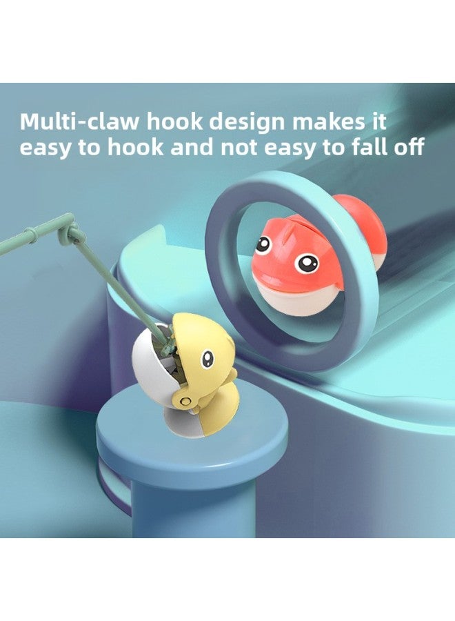 Children's Fun Electric Rotating Magnetic Fishing Toy Educational Early Education Multifunctional Diaoyutai Gift For Boys And Girls-Specifications:Powder Rabbit 【with 2 Fishing Rods +15 Fish】 Electric Fishing Platform 【battery Version-with Ordinary Battery + Screwdriver】 - Image 4