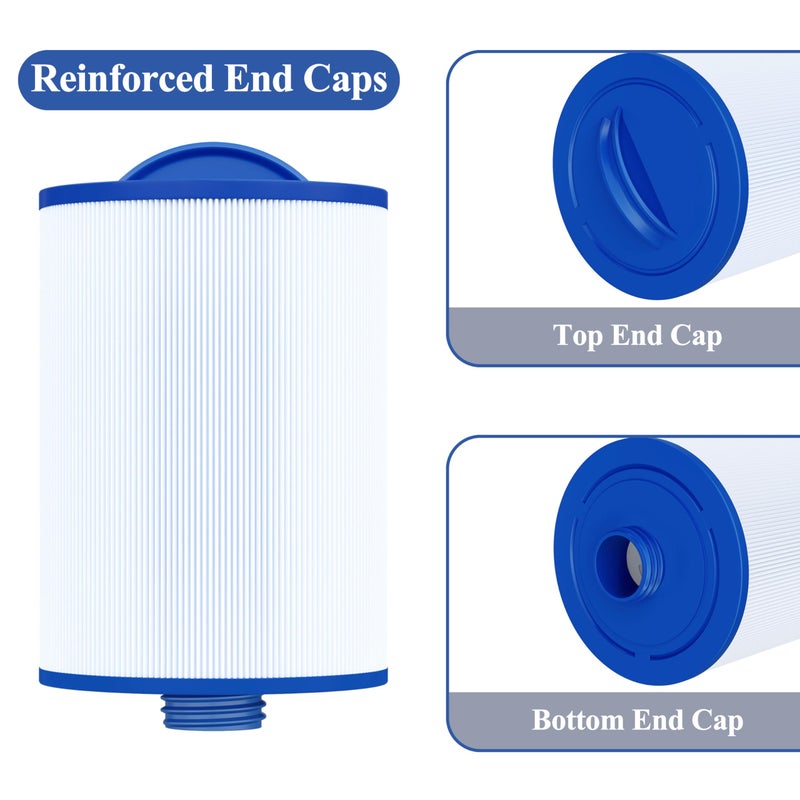CryspoolÂ® 06008 Filter Compatible with 6CH-940, PWW50P3 (NOT PWW50P4), FC-0359, Viking Spa Hot Tub Filter, 45 Sq. Ft Spa Filter Cartridge, 2 Pack - Image 5