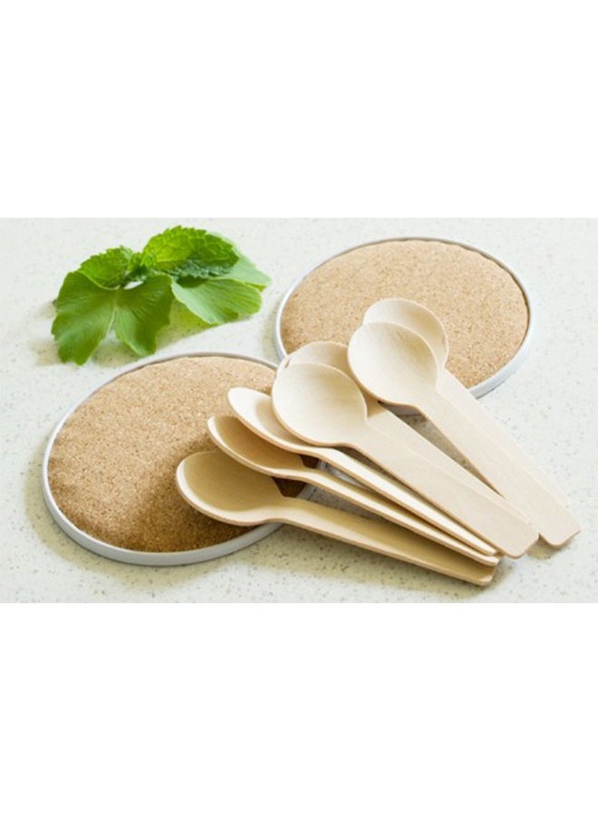 Generic 100-Piece Wooden Spoon Set Brown  - Image 3