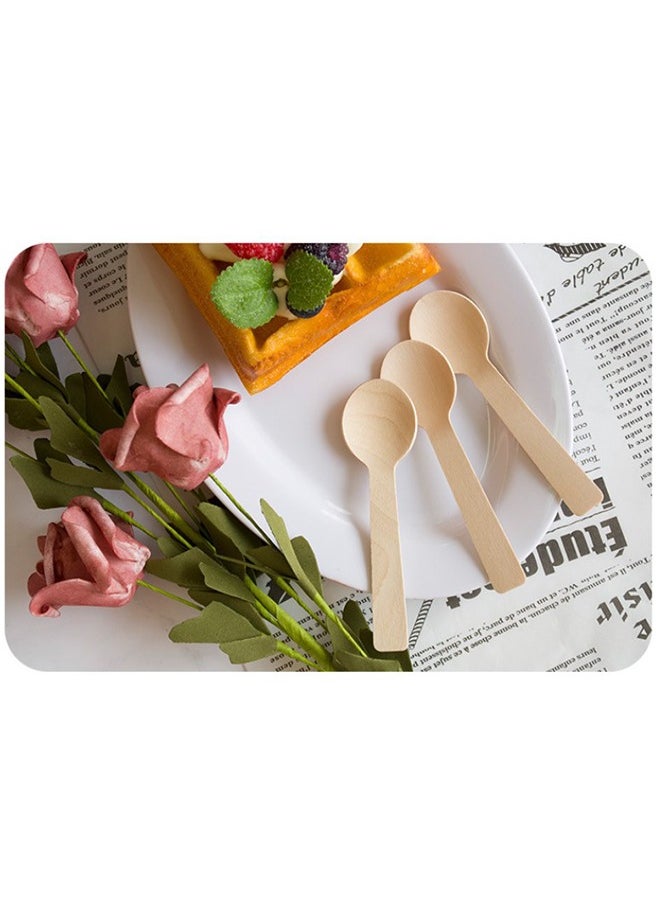 Generic 100-Piece Wooden Spoon Set Brown  - Image 4