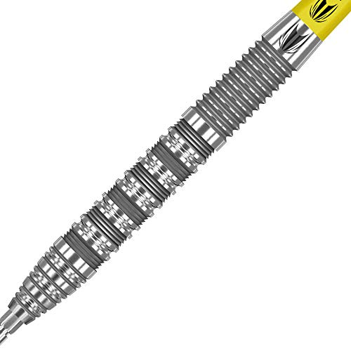 TARGET Darts Bolide 90% Tungsten Swiss Point Steel Tip Darts Set of 3, Barrel 01, 23 Grams | Featuring Pro Grip Dart Stems, Number 6 Dart Flights, Swiss Points | Professional Darts - Image 2