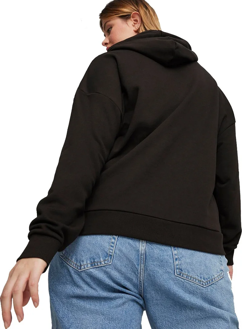 PUMA Essential+ Women's Black Casual Style Sweatshirt 67934801