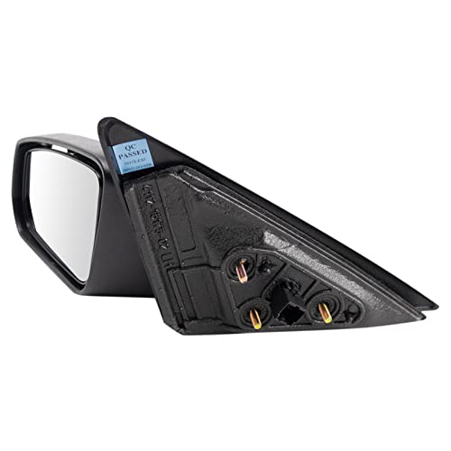 TRQ Driver Side Power Mirror Smooth Black Non-Heated Compatible with 2013-2014 Ford Mustang FO1320452 - Image 4