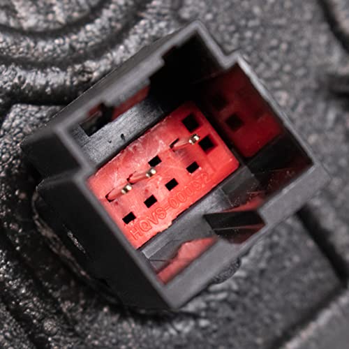 TRQ Driver Side Power Mirror Smooth Black Non-Heated Compatible with 2013-2014 Ford Mustang FO1320452 - Image 2