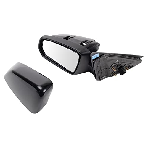 TRQ Driver Side Power Mirror Smooth Black Non-Heated Compatible with 2013-2014 Ford Mustang FO1320452 - Image 5