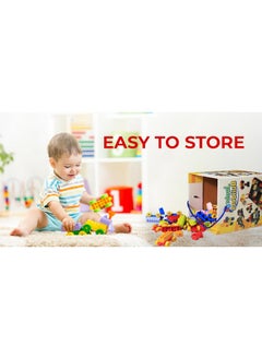 Ekta EKTA Junior Builders Building Blocks Set-3, Building Blocks for Kids, Block Game for Kids - 230 Pieces  - Image 5