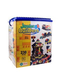 Ekta EKTA Junior Builders Building Blocks Set-3, Building Blocks for Kids, Block Game for Kids - 230 Pieces  - Image 1