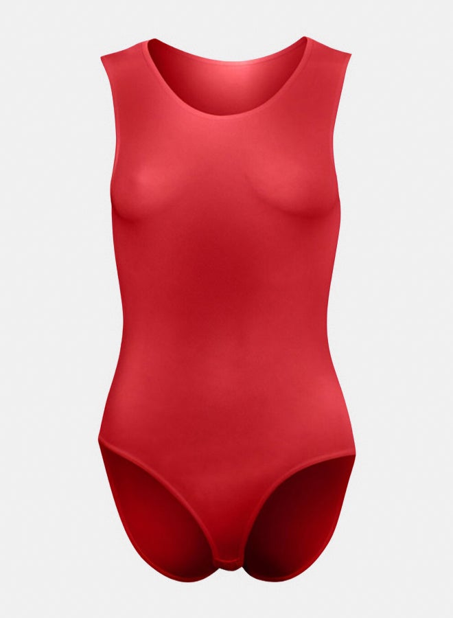 Silvy Lycra Wave2 Round Neck Sleeveless Bodysuit Underwear For Women - Image 1