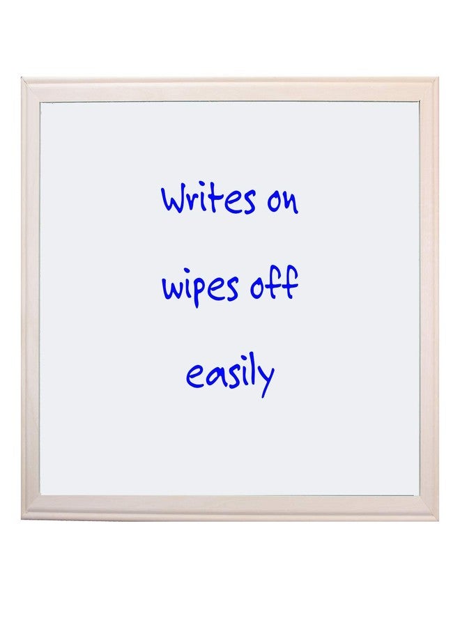 Flipside Products 24" x 36" Wood Framed Dry Erase Board, Large Surface, Wall Decor, Sign, Wall Mount, Menu Board - Image 1