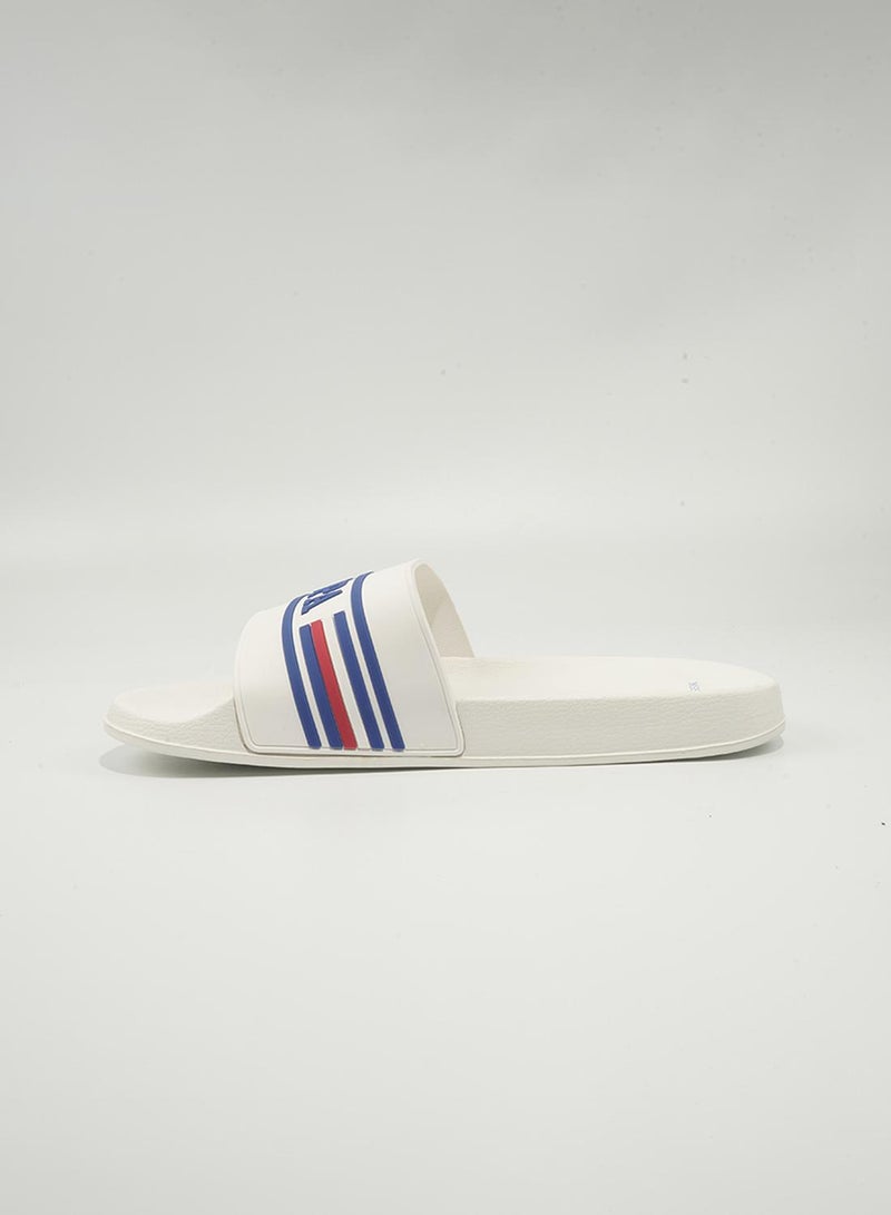 U.S. Polo Assn. أحذية سلايد مريحة غير رسمية للرجال من يو. إس. بولو أسن. ليون - أبيض - Image 5