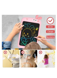 Excefore Kids Toys 10.5" LCD Writing Tablet for Boys and Girls Toddler Educational Boy Dinosaur Toys Age 2-7 Drawing Tablet for 2-7 Year Old Boys Girl Gift (Pink Rabbit)  - Image 3