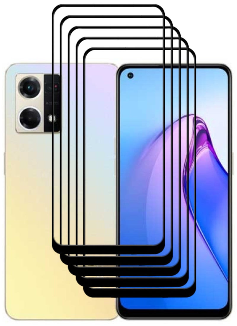 أكاليكس 5 قطع، حماية شاشة،  لهاتف اوبو  رينو 8 4G، جودة ممتازة. - Image 1