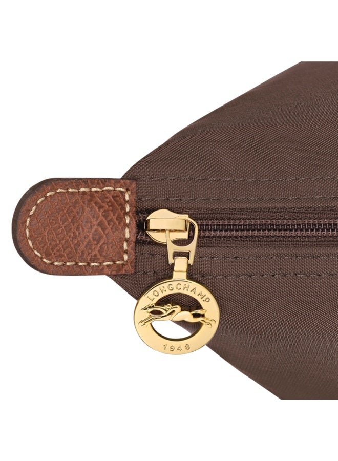 Longchamp Le Pliage Medium Tote Bag, Chocolate Brown, Synthetic Leather Trim - Image 4