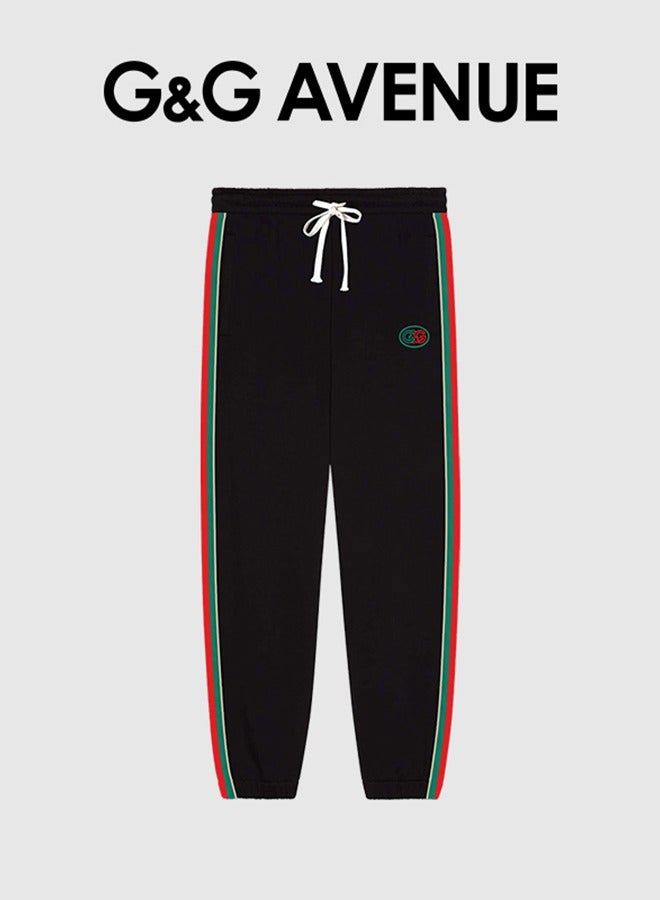 G&G AVENUE Spring and autumn New Ultra-thin summer style High Quality Men's Drawstring Casual Sports Pants Elastic Jogging Fashion Pure Cotton Exercise Outdoor Versatile Sports Pants - Image 1