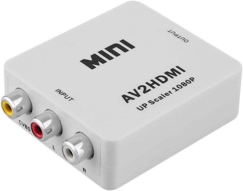 SANCY محول SANCY AV إلى HDMI، RCA إلى HDMI، محول AV2HDTV AV CVBS مركب إلى HDMI فيديو وصوت 1080P يدعم تنسيق PAL/NTSC لجهاز PS2، PS3، صندوق التلفاز، STB، VHS، كاميرا، DVD - Image 1