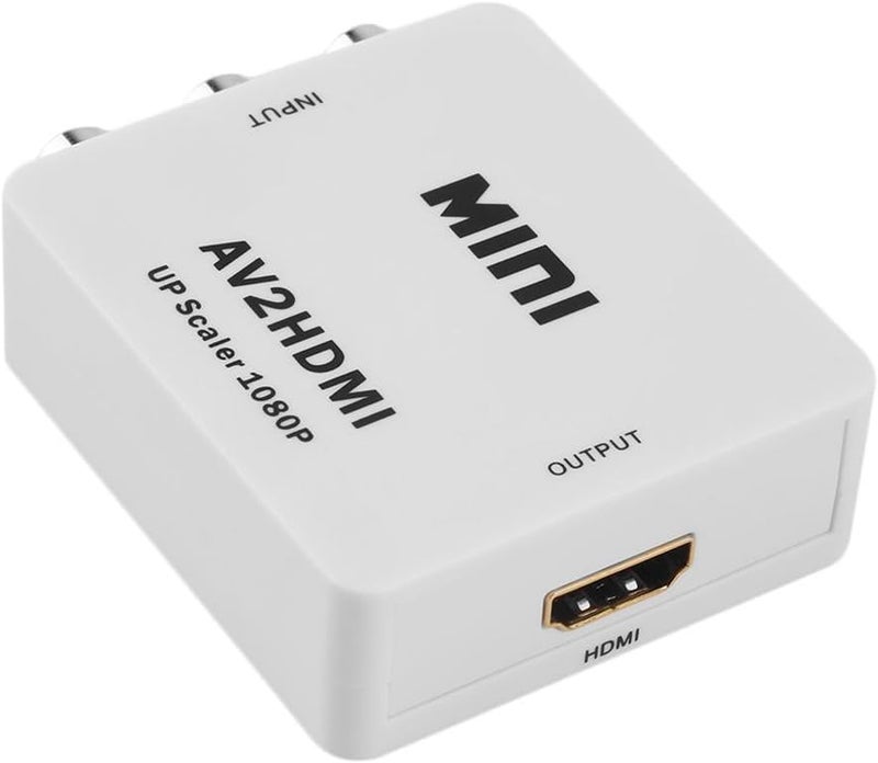 SANCY محول SANCY AV إلى HDMI، RCA إلى HDMI، محول AV2HDTV AV CVBS مركب إلى HDMI فيديو وصوت 1080P يدعم تنسيق PAL/NTSC لجهاز PS2، PS3، صندوق التلفاز، STB، VHS، كاميرا، DVD - Image 3