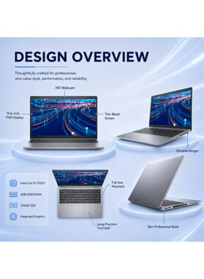 Fast Business Laptop, Intel Core i5, 4GB RAM, 256GB SSD, High-Resolution Display, Includes Free Bag, Mouse, and Laptop Stand - Image 3