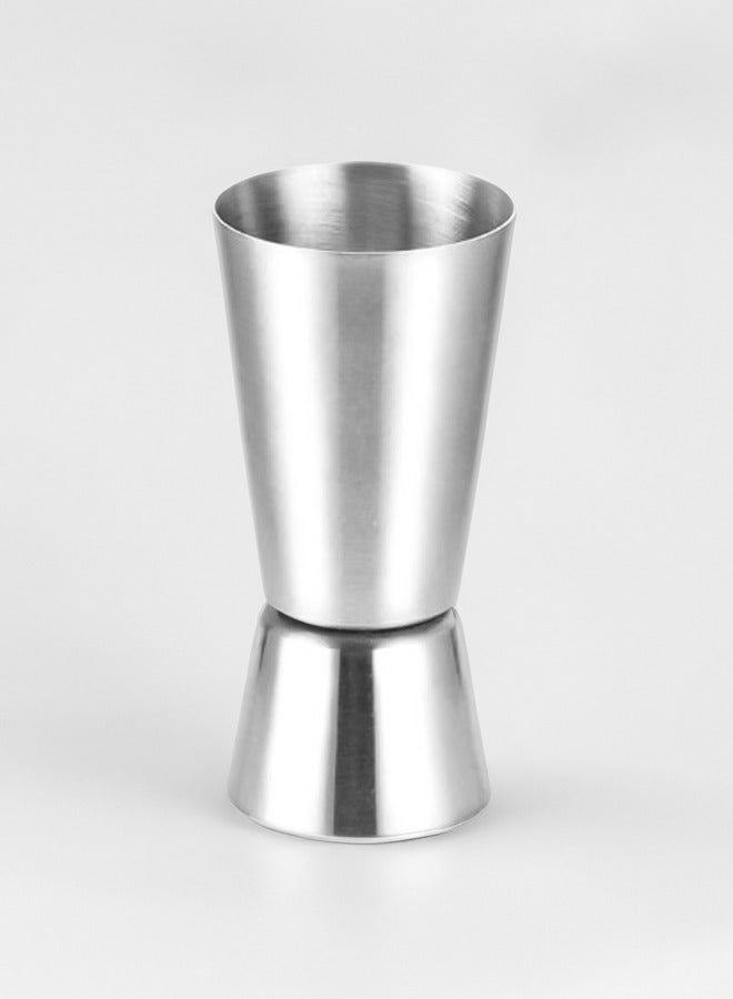 BarPros Stainless Steel Double Ended Jigger Cup 40/70ml - Image 1