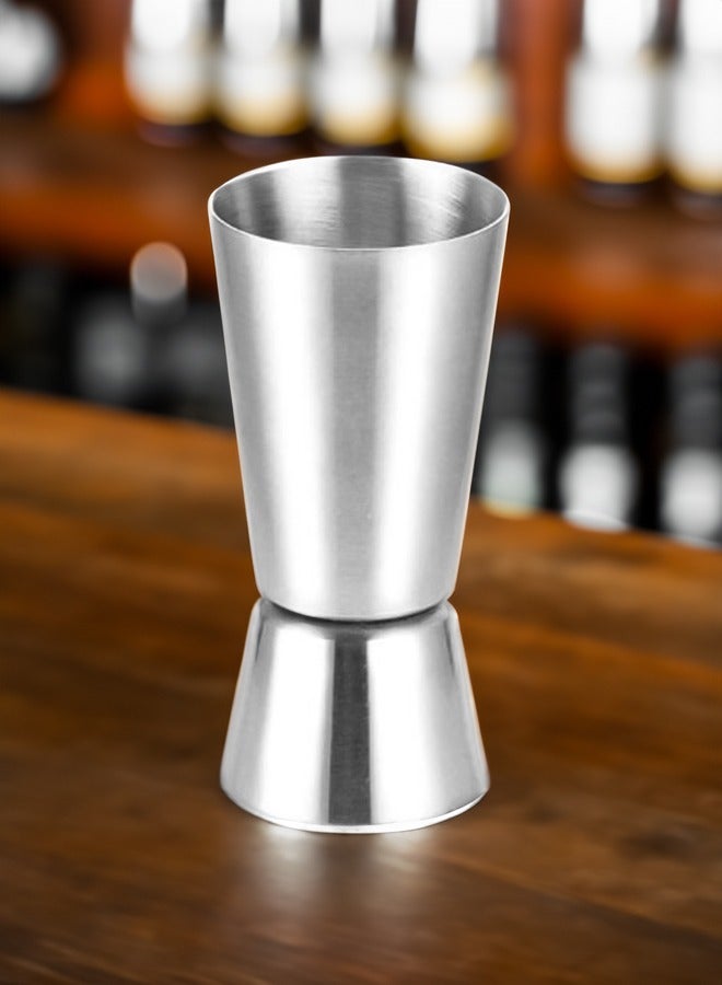 BarPros Stainless Steel Double Ended Jigger Cup 40/70ml - Image 2