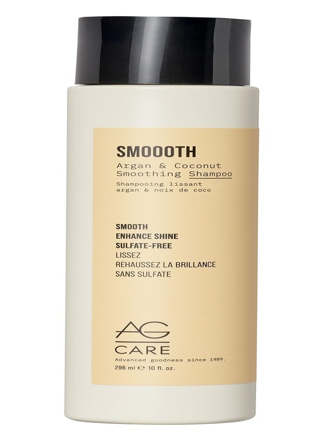 AG Care Smoooth Coconut Smoothing Shampoo, 10 Fl Oz - Image 1