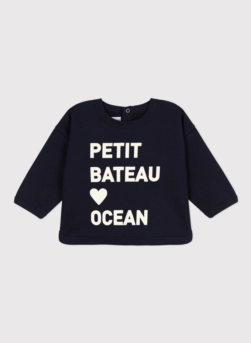 Petit Bateau Youth Slogan Sweatpants
